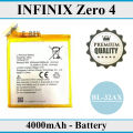 Premium Quality 4000mAh Battery Replacement for Infinix Zero 4 BL32AX. 
