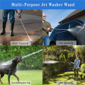 Nozzle Power Washer Hose Jet Jet Nozzle Power Washer for Garden 2-In-1 High Pressure Washer Tools with 2 Different Nozzles Quick Connectors. 