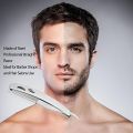 Men's Prfoessional Stainless Steel Straight Barber Blade Shaving Razor Folding Shaving Shaver For Barber Salon Beard Shaving Personal Use Chrome Finishing Anti Slip Straight Shaving Razor. 