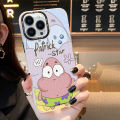 FINDWORLD for Redmi Note 8 Pro Back Cover Cute SpongeBob Fashion IMD High Quality Laser Glitzy Phone Case Colorful Soft Edge Shockproof Hard Cover. 