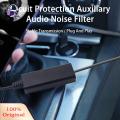Grebest Audio Noise Filter Smart Noise Reduction Ground Loop Noise Isolator Eliminate Noise Filter. 