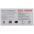 MN Suoer 1500W Inverter SDA-1500W Smart Modified Sine Wave Solar Power USB 12V DC to 220VAC. 