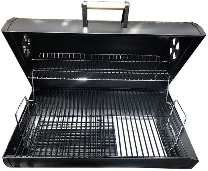Large%20Barbecue%20Smoker%20Grill%20Oil%20Drum%20Charcoal%20BBQ%20Grill%20with%20Smokestack%20with%20Wheels%20and%20Thermometer%20-%20Image%206