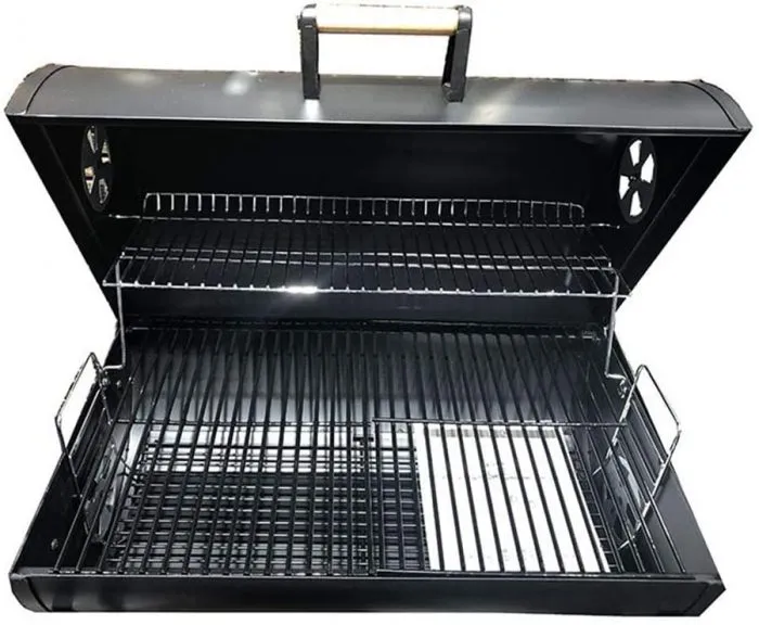 Large%20Barbecue%20Smoker%20Grill%20Oil%20Drum%20Charcoal%20BBQ%20Grill%20with%20Smokestack%20with%20Wheels%20and%20Thermometer%20-%20Image%206