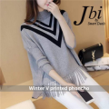 Women's Winter Fleece V Printed Poncho For Women Printed Poncho For Girls. 