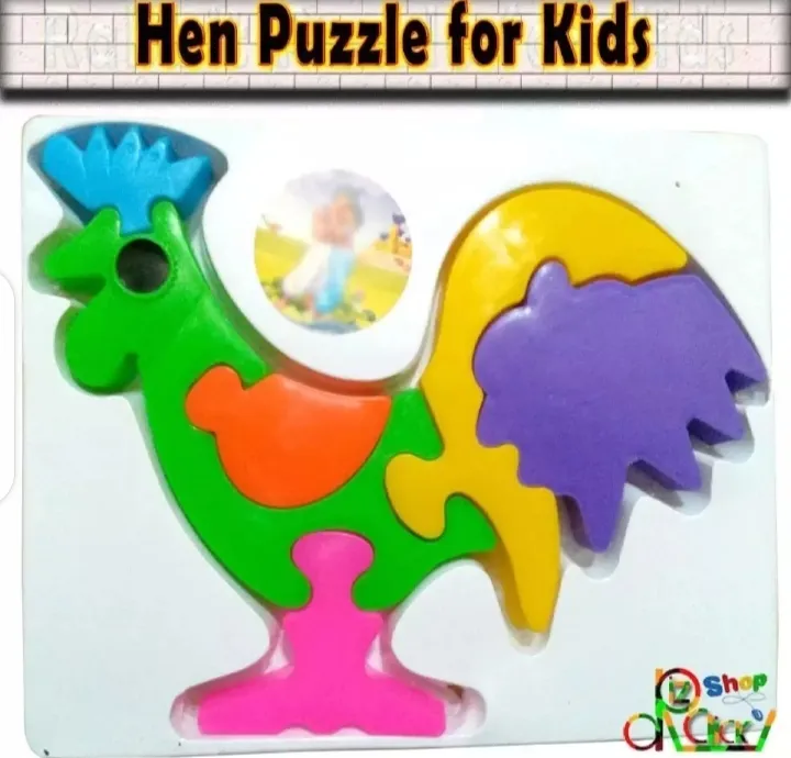 Fish,Hen,Rabbit,Elephant%20Puzzle%20for%20kids%20(Plastic%20material)%20-%20Image%202