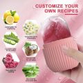 Ice Roller Faical Massage For Face Eye and Neck, Skin Care Massager, Silicone Ice Cube Tray, Ice Cube Roller Massager, Ice Facial Roller Massage Shrink Pore Skin Care Tools, Reusable Ice Stick Remove Dark Circle, De-Puff Eye Bags. 