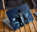 Solo Leveling Jin woo san Laptop Skin Vinyl Stickers Decal,12 13 14 15 15.6 inches Notebook Laptop Skin Sticker for all Laptops. 