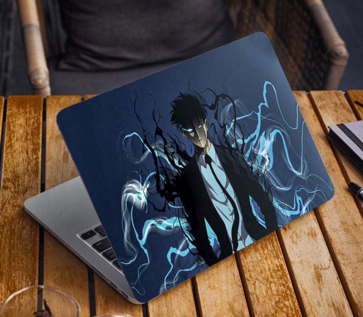 Solo Leveling Jin woo san Laptop Skin Vinyl Stickers Decal,12 13 14 15 15.6 inches Notebook Laptop Skin Sticker for all Laptops