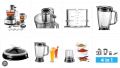 Black+Decker 600W 1.5L 4in1 Food Processor, Blender Jar And Grinder Chopper Shredder Plus 31 Extra Functions, For Easy Meal Preparations FX1050-B5 2 Years Warranty. 