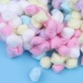 HUXIA BEAUTY 1 Bag 100 Coloured Cotton Balls For Makeup Cotton Balls Degreasing Cotton Ball for for Face Cleansing & Makeup Removal Beauty Salon Home Use. 