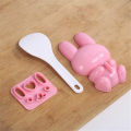 3pcs/set DIY Sushi Maker Kids Favor Rice Mold Onigiri Bento Mould Sushi Maker Sushi Bento Mould Rice Mold. 