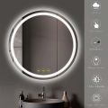 AI-LIGHTING 600mm Round Bathroom LED Mirror Illuminated Backlit 3 LED Light | ANE034. 