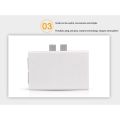Mini 2 Port RJ45 RJ-45 Network Switch Ethernet Network Box Switcher Dual 2 Way Port Manual Sharing Switch Adapter HUB. 