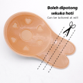 🇲🇾Ready Stock KL (1 Pair) Plus Size (ABCDEF) Cup Rabbit Ear Women Lady Silicone Invisible Breast Lift Up Nu Bra Chest Paste Sticker Reusable Tape Bra. 