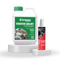 Carrera Car Radiator Coolant Heat Preventive Car 1 L and Dashboard Cleaner 200 ml - Combination Of 2 in 1 Car Radiator Coolant Car Dashboard Cleaner - 1 Litre Car Coolant Green Heat Preventive - Car Interior Cleaner. 
