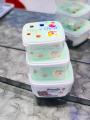 (3 in 1 )Storage container / Storage box / Box Set / Storage Box Plastic - 3pcs Set (random design). 