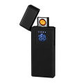 JL722 Electronic Charging USB Cigarette Lighter Creative Personalized Gifts Metal Windproof Touch Lighter Igniter. 