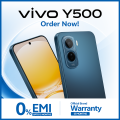 vivo Y500 - 8GB RAM - 128/256GB ROM - 50MP main Camera - 8100 mAh Battery - 1.5K Ultra Clear AMOLED Display - Officail PTA Approved. 