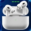 AirPods Pro TWS Wireless Earbuds - Bluetooth 5.0, Superior Sound Bass, Dual Earphones with Charging Case, Hands-Free Calling, and Extra Earbuds (Compatible with All Bluetooth Devices, iOS & Android). 