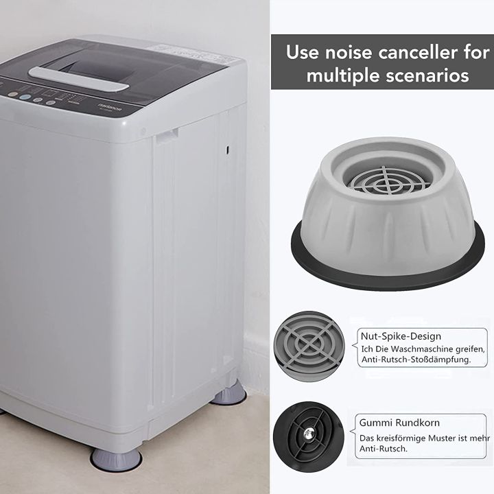Pack%20of%204%20Washing%20Machine%20Foot%20Pads,%20Washing%20Machine%20Vibration%20Damper%20Washing%20Machine%20Feet%20Rubber%20Anti%20Vibration%20Washing%20Machine%20Feet%20for%20Washing%20Machine%20&%20Dryer%20-%20Image%204