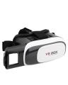 Virtual Reality Glasses With Bluetooth Remote - Black & White. 