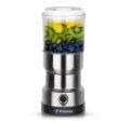Vitamax Premium 304 Stainless Steel Blade Electric Grinder and Blender with 2-Speed Control, Portable Kitchen Appliance for Grinding Nuts, Fruits, and Blending Smoothies. 