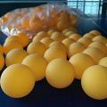 50 pcs 40 mm table tennis training balls, ping pong balls, Yelow/White Random. 
