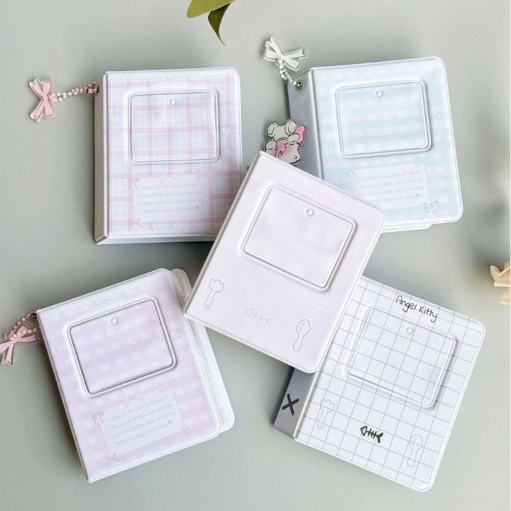 Mini Idol Picture Cartoon Photo Card Album 3 Inch Photo Storage Album Anti-scratch Waterproof Star Card Collect Book Collect Organizer Stationery