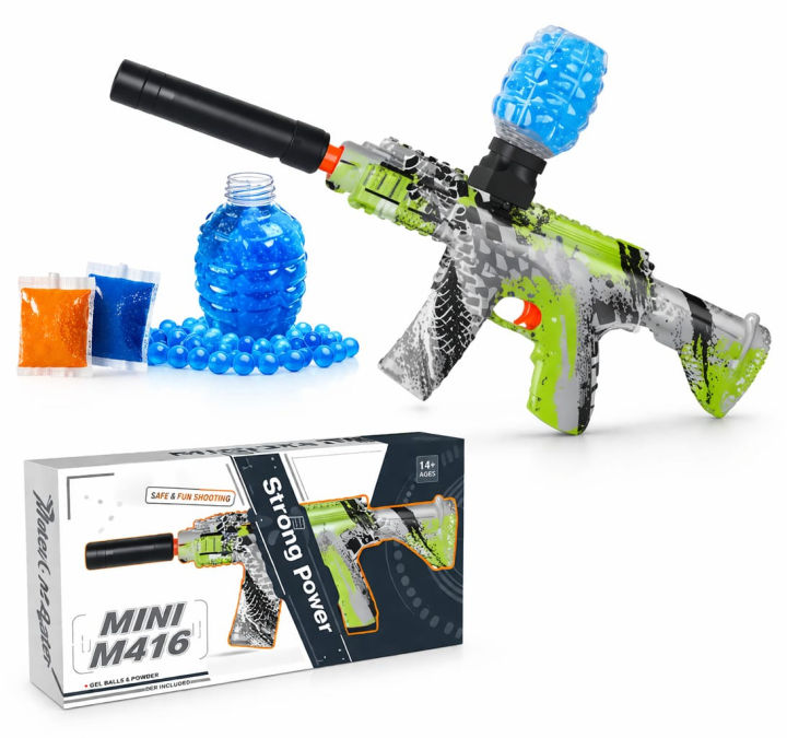 M416 Gel Blaster Automatic Rechargeable Electric Toy Gun – AK47 / MP5 ...