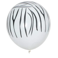 Jungle Animal Print Balloons Jungle Safari Animal Balloons Tiger Leopard Cow Zebra Balloons for Jungle Safari Theme Party Decorations Jungle Birthday Party Decorations. 