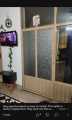 Self-Adhesive PVC Window & Door Glass Film Privacy Protection Decorative Film 18x78 Inch. 