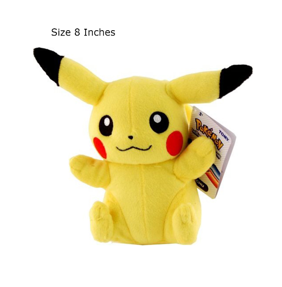 Pokemon%20Pikachu%20Cartoon%20Soft%20Cuddly%20Plush/Stuffed%20Toys%20For%20Kids%20-%20Image%202
