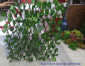 Extension Type Garden Buildings Fence Artificial Green Leaf Branch Bucolic Mula Net Wooden Home Restaurants Wall Decoration. 