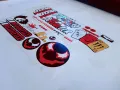 70cc Sticker Kit 24 x Stickers in Package Wateproof With Size Sticker Decal High Quality With Reflective Material. 