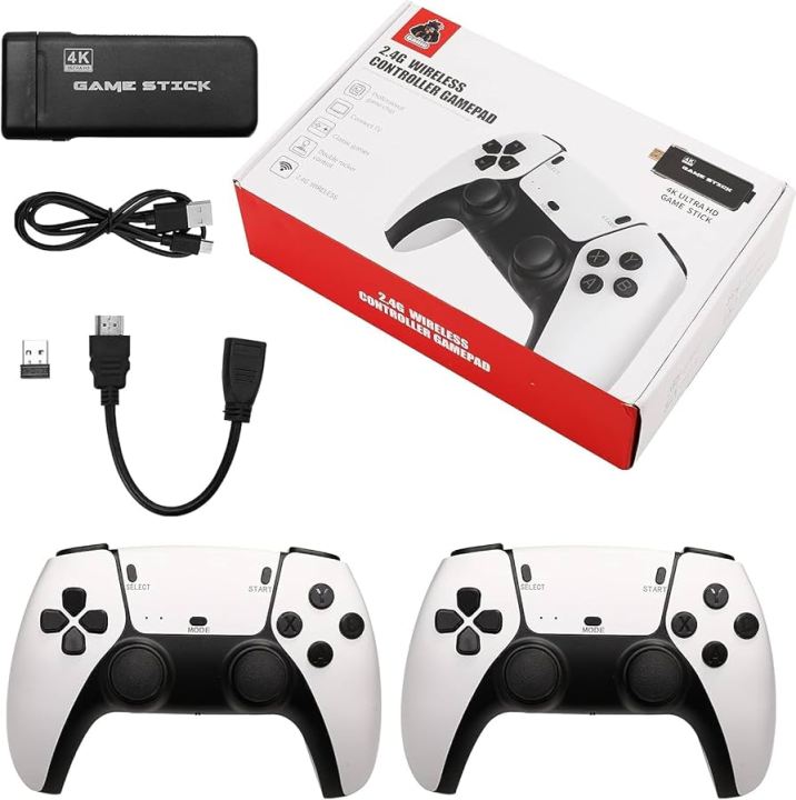 (M8%20PRO)Game%20Stick%204K%20Video%20Game%20Console%20Retro%20Classic%20Games%202.4G%20Double%20Wireless%20Controller%20for%20PS1/GBA/SNES%20-%20Image%202