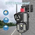6MP Dual Lens CCTV - CCTV Camera - Wifi Camera - Wifi Smart Camera - CCTV Camera Wifi - Home Security Camera - Smart Camera Wifi - CCTV Wifi - Outdoor Security Cameras - Outdoor CCTV Camera - Outdoor Camera Wifi - Camera CCTV - Security Camera For Home. 
