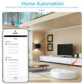 Aubess Tuya Smart ZigBee 3.0 Battery Alexa PIR Motion Sensor Detector 5-7M 150° Works with ZigBee BLE5.0 Bluetooth Mesh Gateway Hub. 