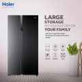 Haier Refrigerator HRF-622 IBS 22 Cu Ft/Side by Side Digital Inverte (Twin Inverter Technology. 