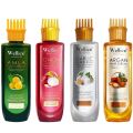 WELLICE Anti hair loss  & Anti dandruff Onion & Collagen Hair Serum With Comb Head Oil Hair Oil  200ml B196-01. 