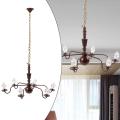 Antique 1:87 HO Scale Metal Ceiling Light Hanging Chandelier for Model. 