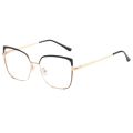 Optical Frame Metal Spectacle Frame Factory Wholesale Elegant Face-Looking Small Glasses Frame Men and Women Decoration Plain Lens. 
