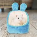 Guinea Nest Warm Hamster House Bedding Sleeping Bag for Mice Rabbit Indoor Outdoor. 