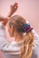 PREMIUM Silk Satin Scrunchies, Pack of 3, Elastic Hair Bands for Girls,. 