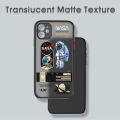 【BestGO】Casing Case For Xiaomi Redmi Note 4 Note 4X Case Creative NASA America Space National Astronaut Frosted Casing Transparent Phone Case Full Cover Camera Protect Case Hard Case For Boys For Girls. 