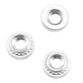 Rivet nut fastener-25pcs x Self Clinching Nut-Silver. 