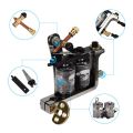 T650A Pure Cupper Housing 12 Wrap Coil Tattoo  Permanent Machine-Black. 