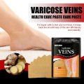 12pcs Varicose Veins Treatment Patch Promote Smooth Blood Circulation Leg Sore Swelling Plaster Promote Metabolism for Men Women. 