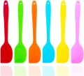 Silicone Spatulas Rubber Spatula Heat Resistant Non-Stick Flexible Scrapers Baking Mixing Tool. 