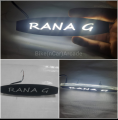 RANA G  front led monogram light with nut bolts fitting..front number plate light for all bikes , motorcycle acessories. 